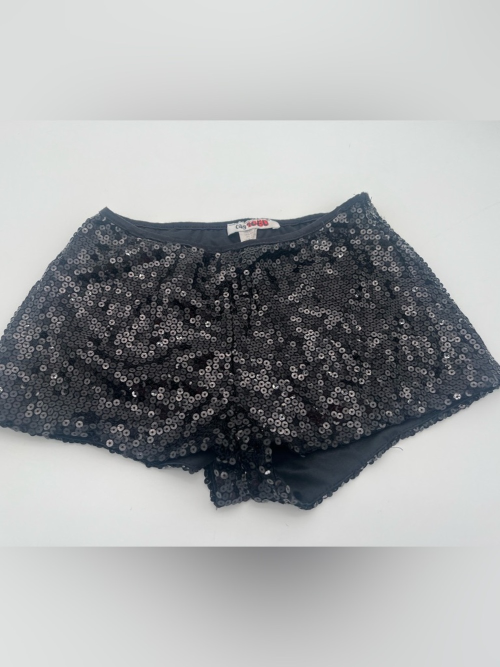 Black Sequin Women’s Dance Hot Pants Shorts size Small Chicago Jazz dance party